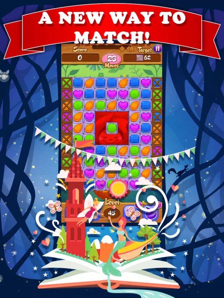 Jelly Pop Mania! - Your New Best Fair Frenzy World Match Three Addiction Puzzle Game iPad 应用截图
