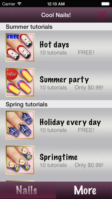 Cool Nail Art! Nail Design Tutorials Screenshots