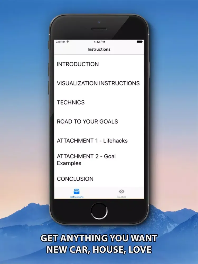 Ảnh chụp màn hình của Visualizer - get anything you want with 30 minutes a day iPad 