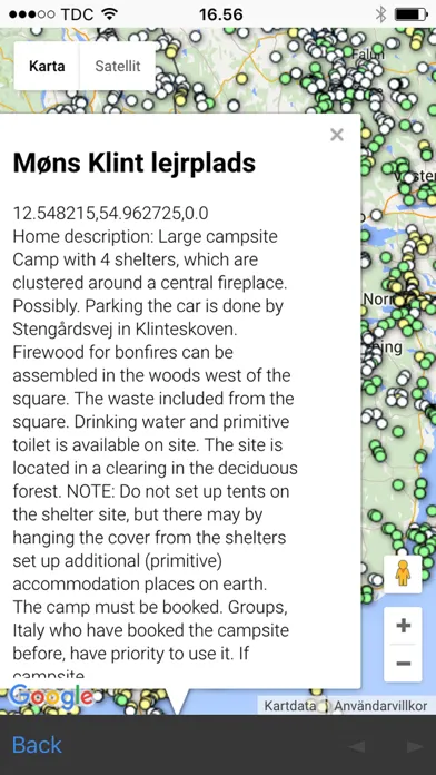 ภาพหน้าจอของ Free camping