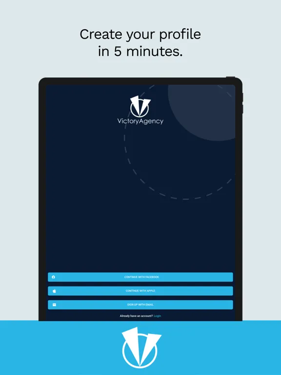 Captures d'écran de VictoryAgency iPad 