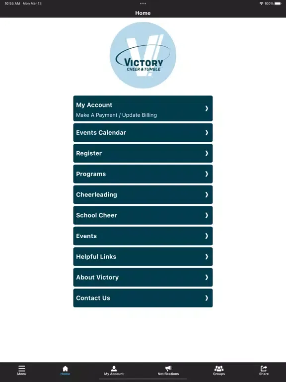 Zrzuty ekranu Victory Cheer & Tumble iPad 