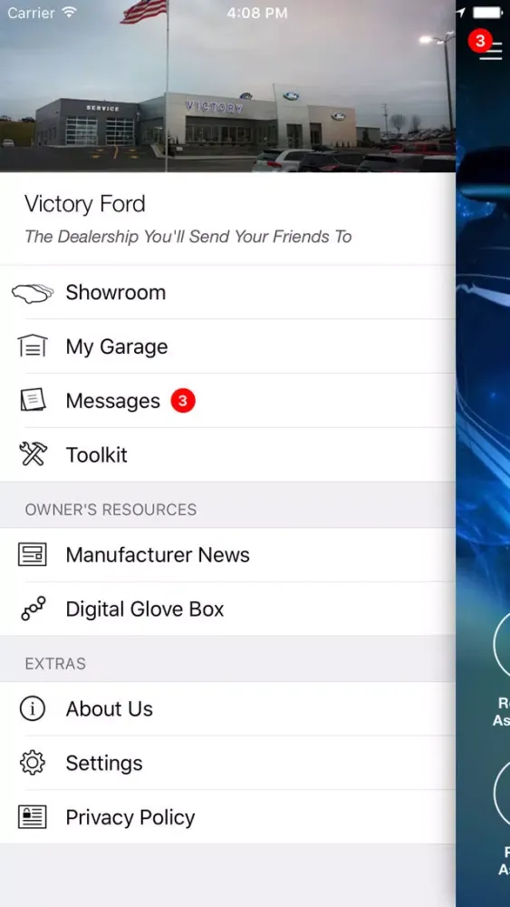 Victory Ford DealerApp Screenshots