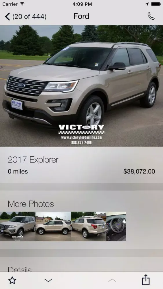 Victory Ford DealerApp Screenshots