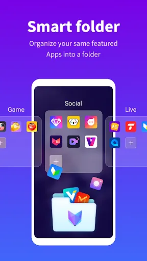 V Launcher:Theme, Icon Changer Screenshots