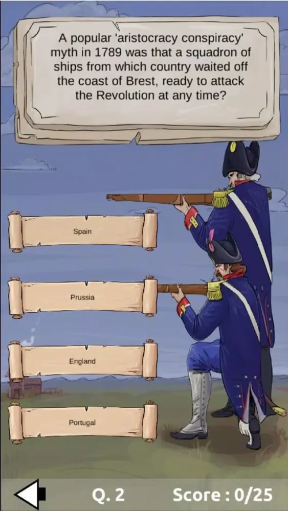 VOH: French Revolution Quiz應用截圖