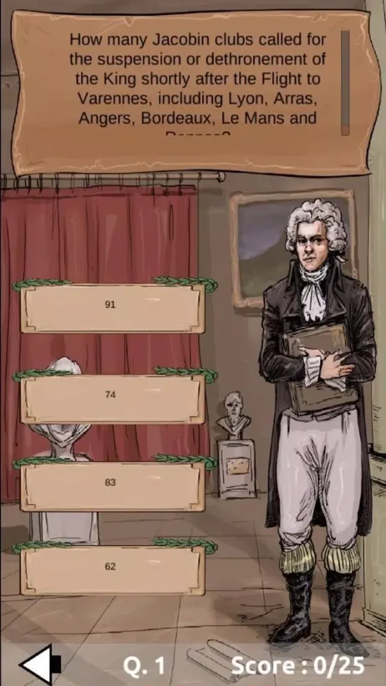 VOH: French Revolution Quiz應用截圖