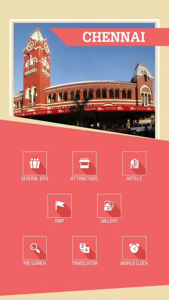 Chennai Tourist Guide سکرین شاٹس