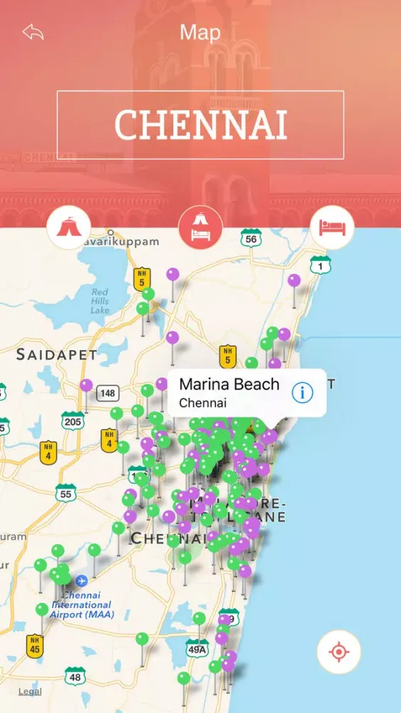 Chennai Tourist Guide سکرین شاٹس