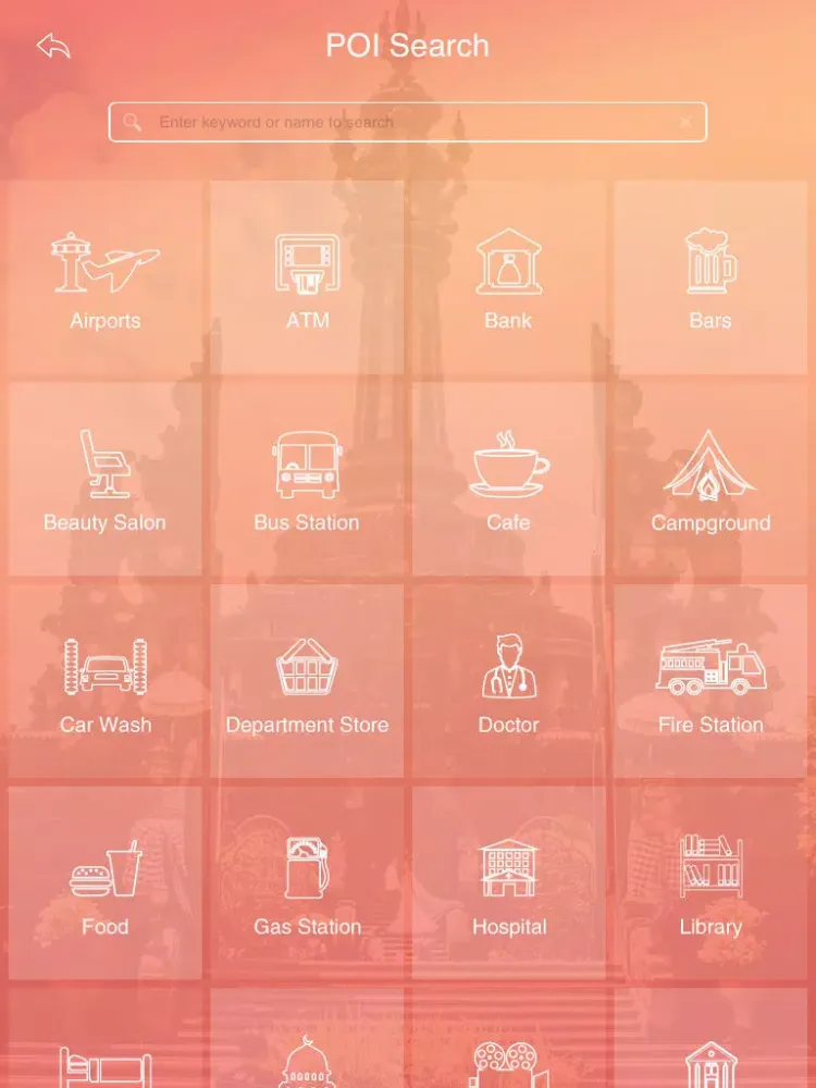 Denpasar Tourist Guide iPad  Screenshots