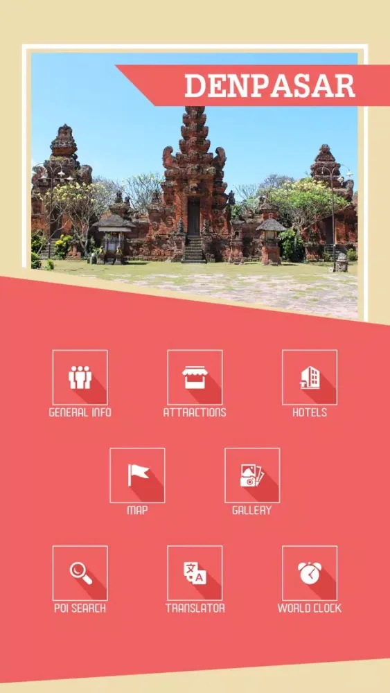 Denpasar Tourist Guide Screenshots