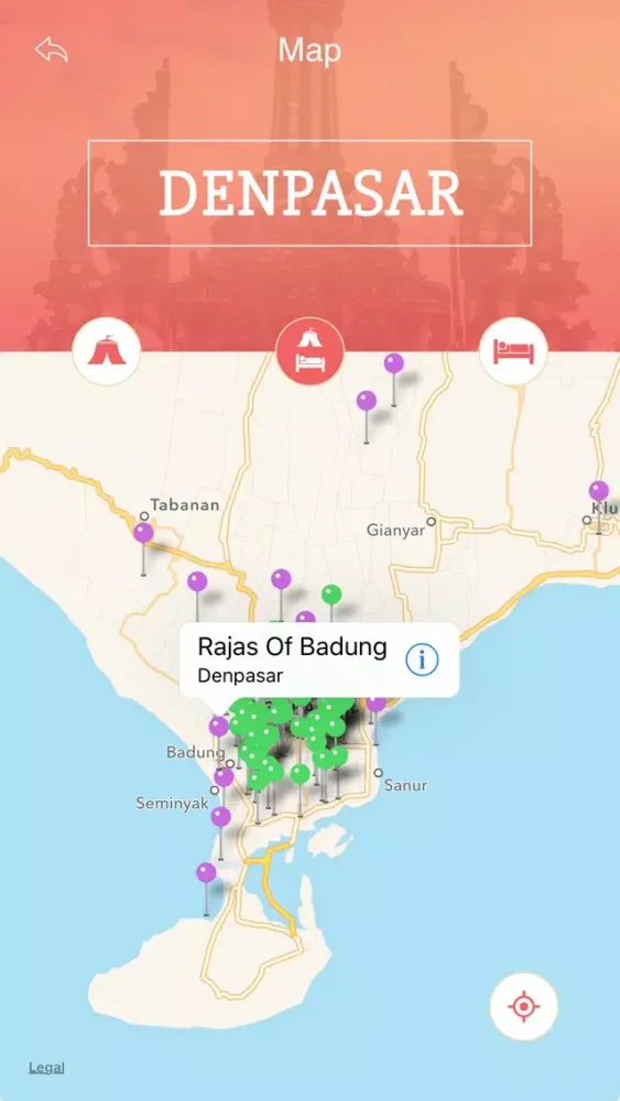 Denpasar Tourist Guide Screenshots