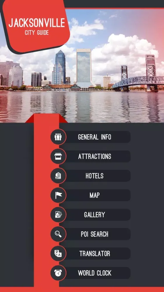 Jacksonville Travel Guide应用截图