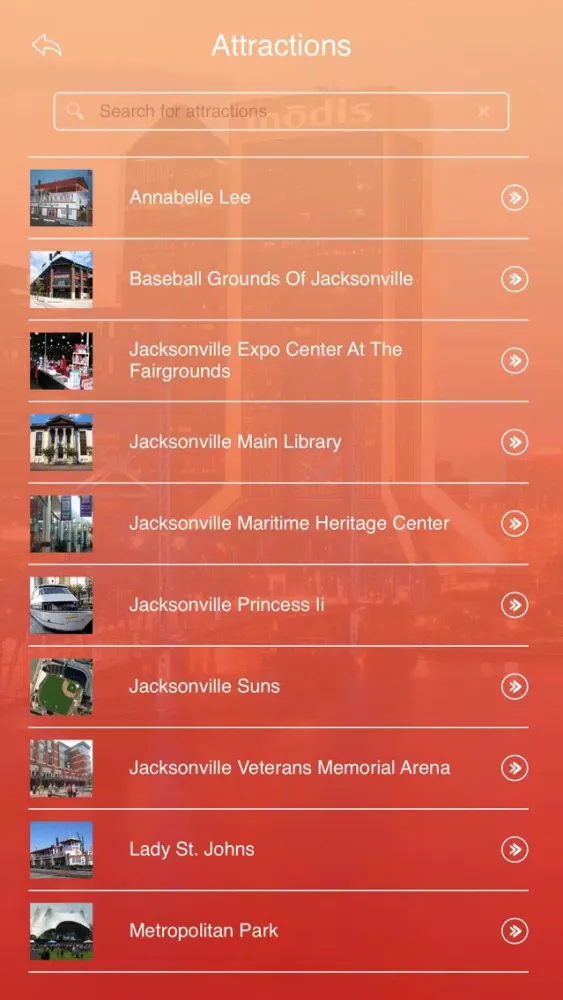 Jacksonville Travel Guide应用截图
