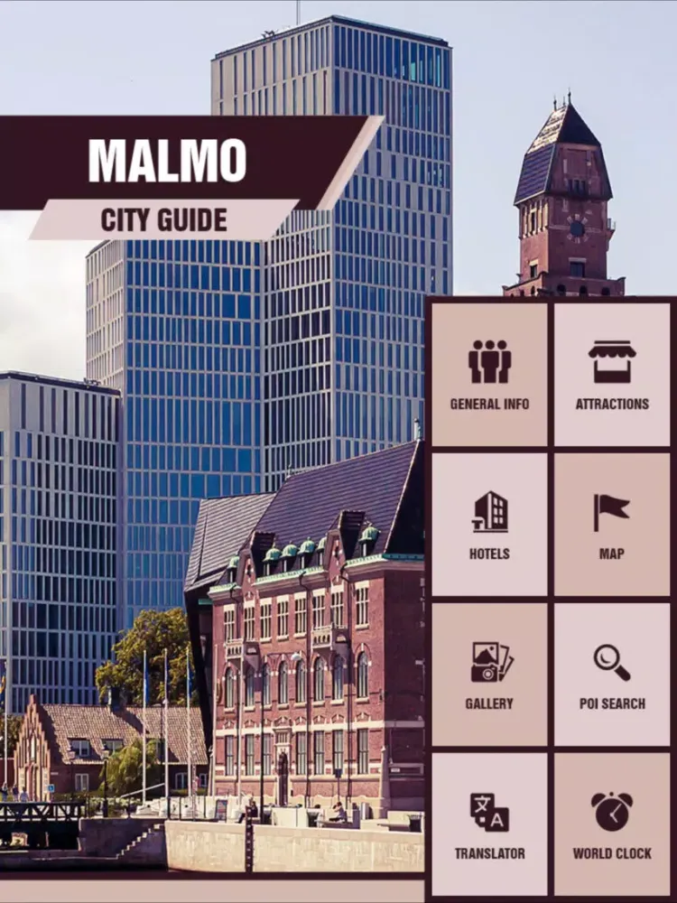 Malmo Tourism Guide iPad  Screenshots