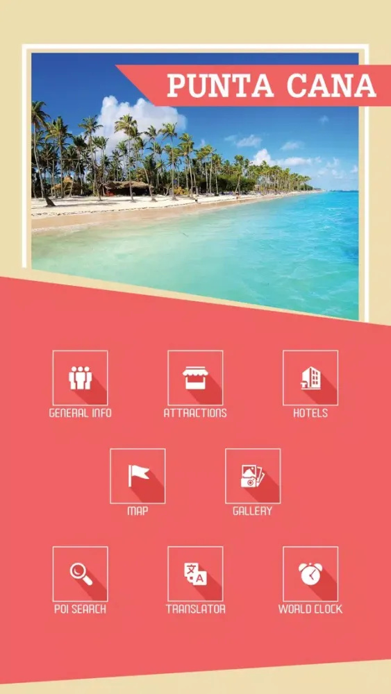 Captures d'écran de Punta Cana Tourism Guide