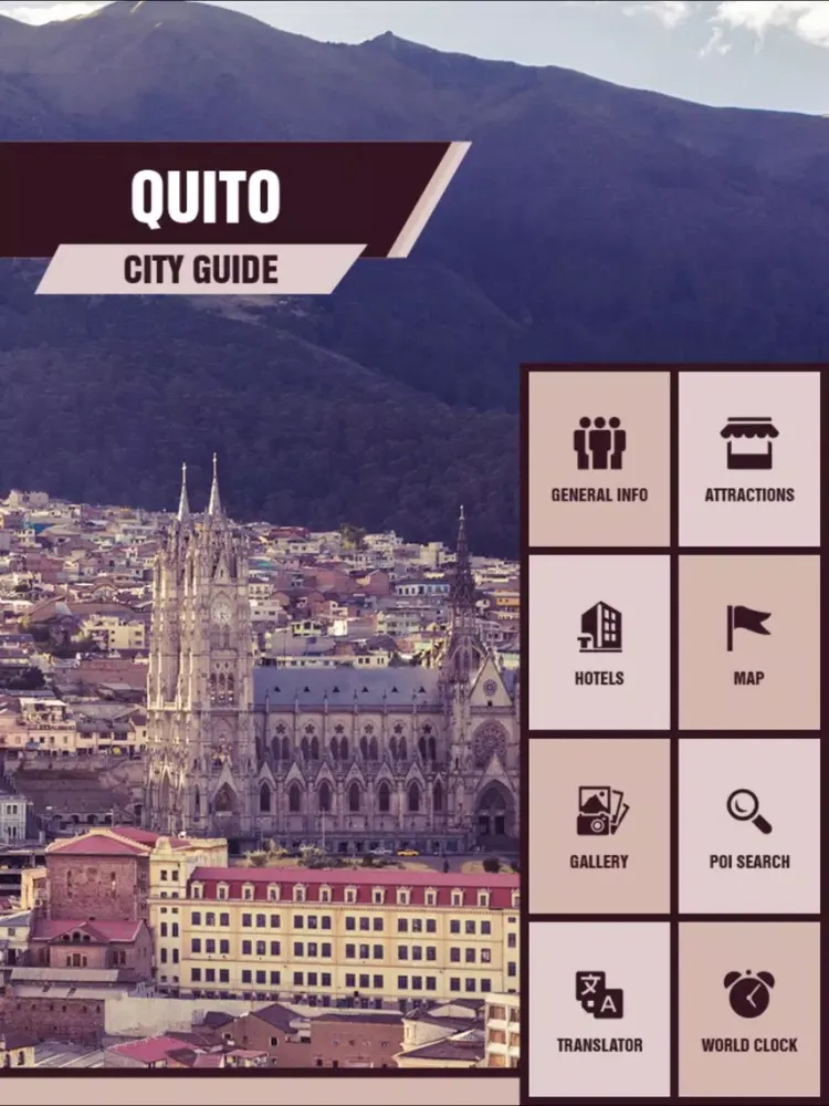 Quito Tourist Guide iPad 应用截图