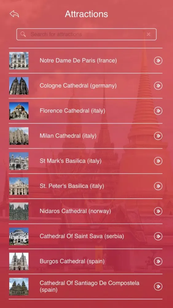 Captures d'écran de Sacred Destinations