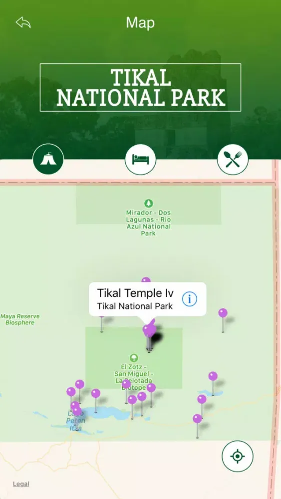 Tikal National Park Tourism Guide应用截图