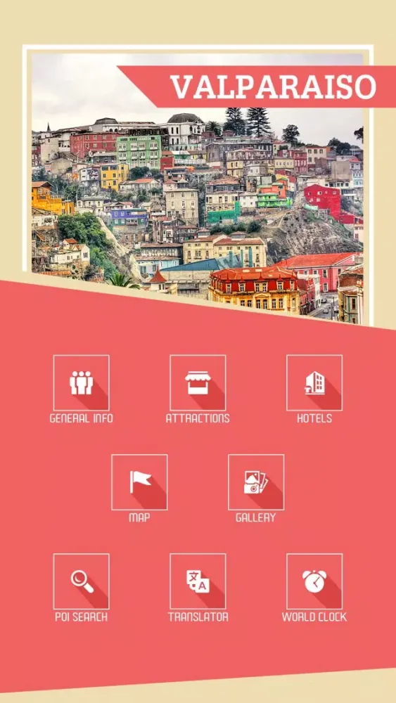 Скриншоты Valparaiso Travel Guide