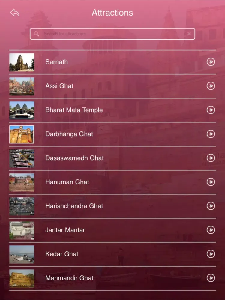 Varanasi Tourism Guide iPad  स्क्रीनशॉट