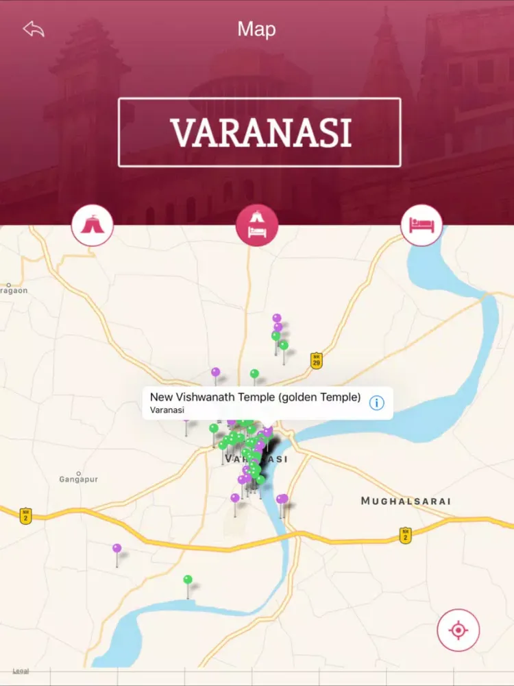 Varanasi Tourism Guide iPad  स्क्रीनशॉट