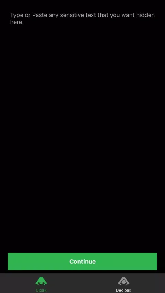 Screenshot di Cloak - Protect Your Information