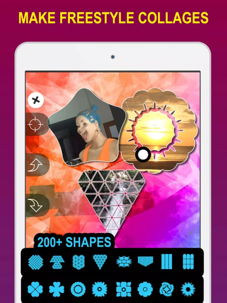 Photo Collage Maker - Photogrid Instacollage iPad 应用截图