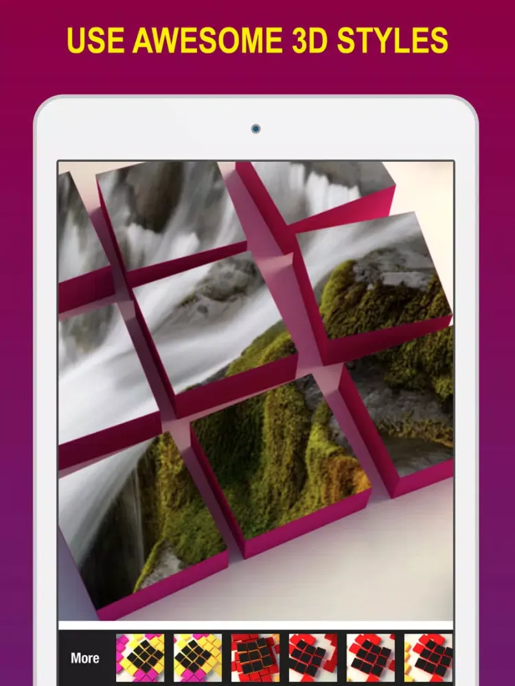 Photo Collage Maker - Photogrid Instacollage iPad 应用截图