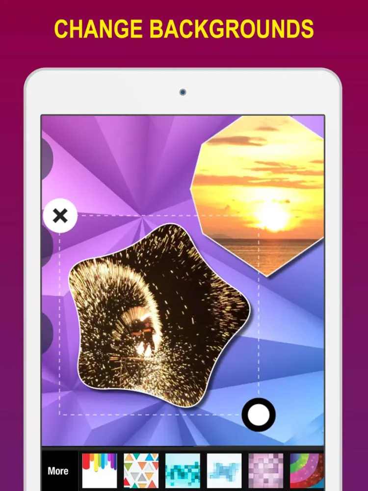Photo Collage Maker - Photogrid Instacollage iPad 应用截图