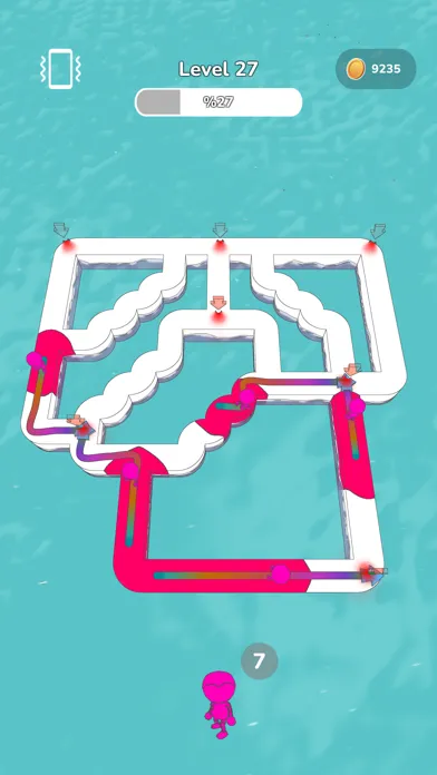 Capturas de tela do Paint the Floor