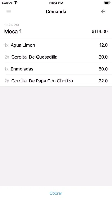 Zrzuty ekranu ONERP Punto de Venta