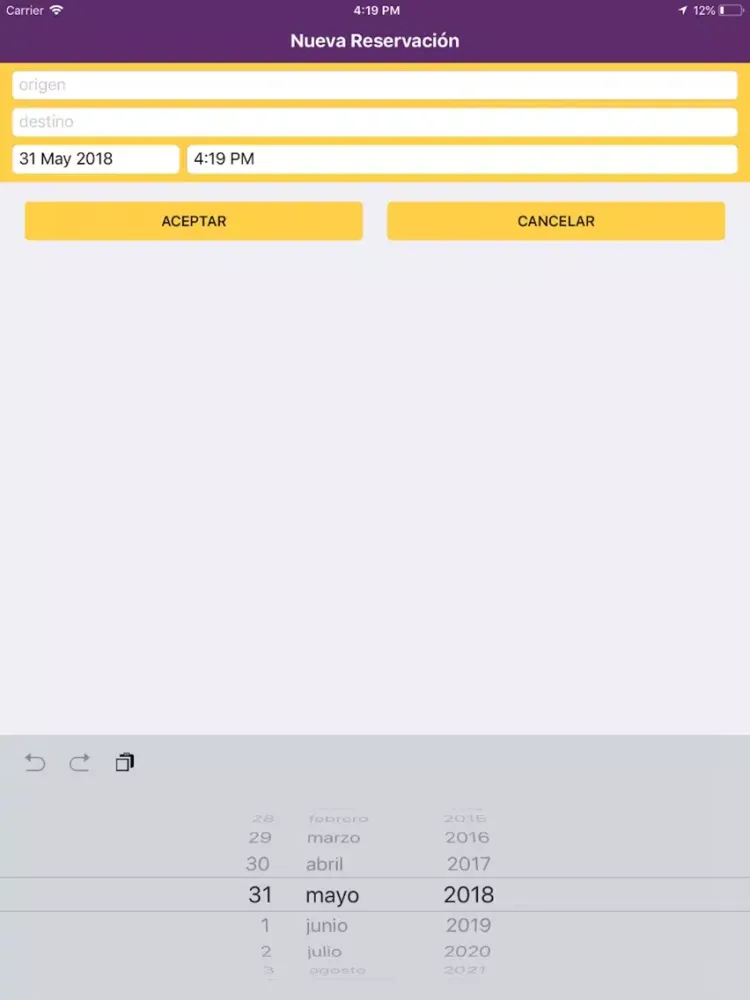 Capturas de pantalla de Taxi Seguro APP Mx iPad 