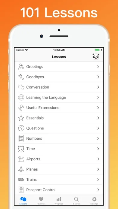 Learn Italian + © سکرین شاٹس