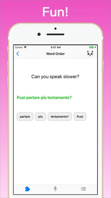 Learn Italian + © سکرین شاٹس