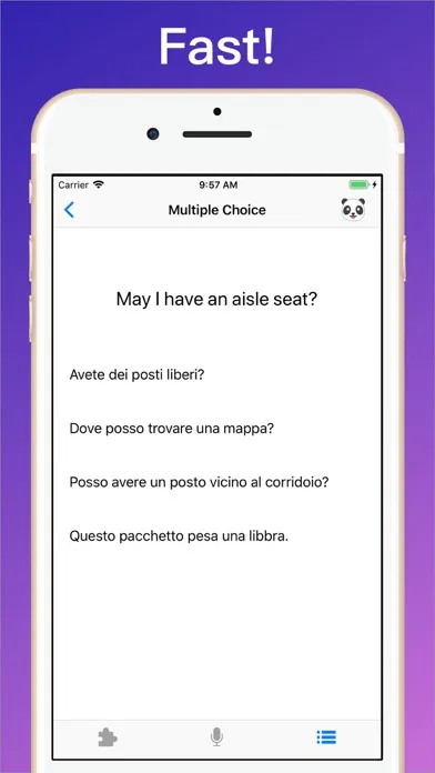 Learn Italian + © سکرین شاٹس