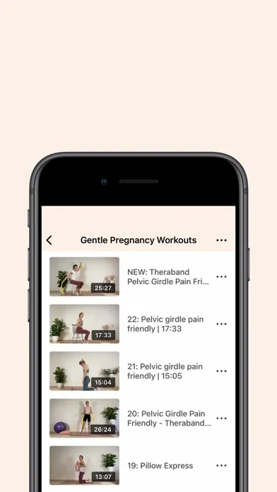 Tangkapan skrin FitNest Mama