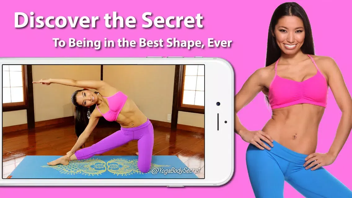 Tangkapan layar Yoga Body Secret: do workouts, poses and lessons