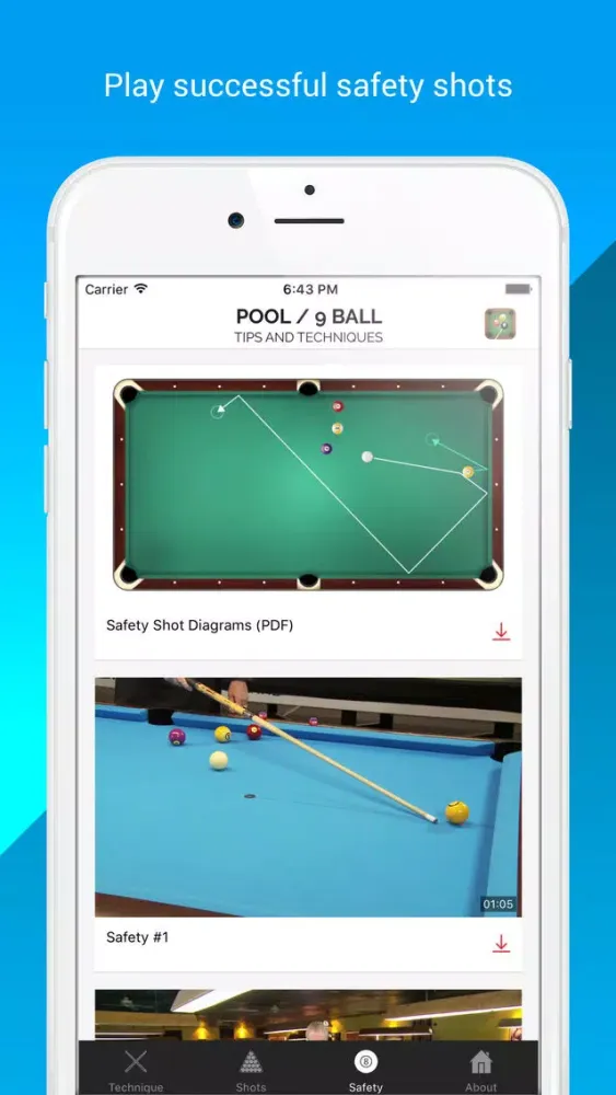 Pool Tips and Techniques应用截图