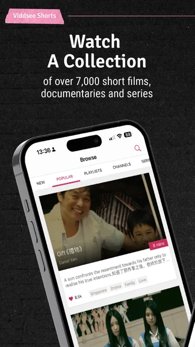 ภาพหน้าจอของ Viddsee: Watch Awesome Stories
