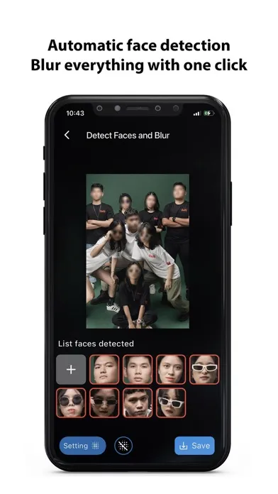 Blur Face - Censor Image Screenshots