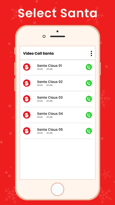 تصاویر Video Call to Santa Claus