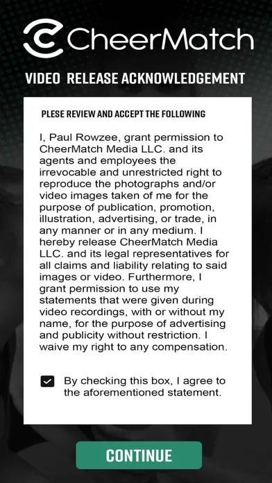 Zrzuty ekranu Video Content Contributor
