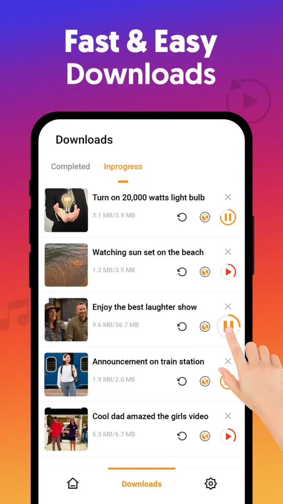All Video Downloader App スクリーンショット
