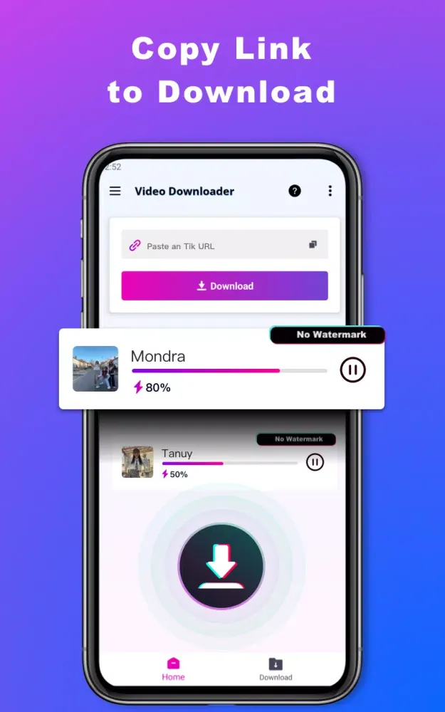 Capturas de pantalla de Download video no watermark
