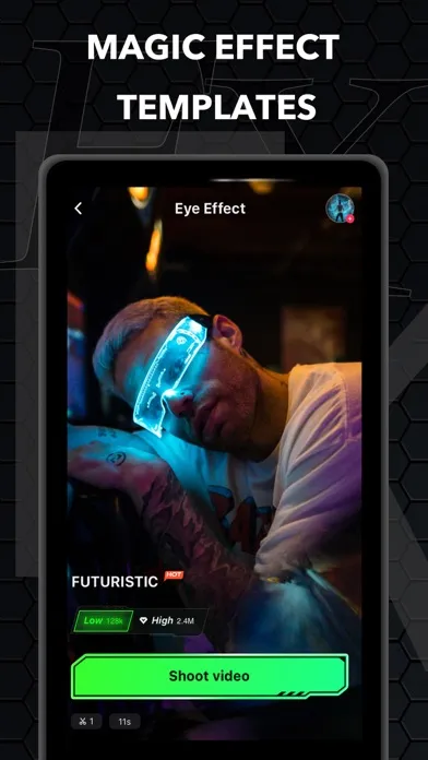 Capturas de tela do Shot Fx - After Effects Video