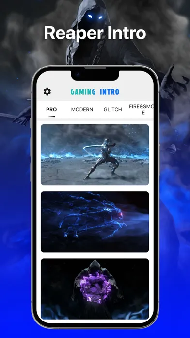 Screenshot di Gaming Intro Maker