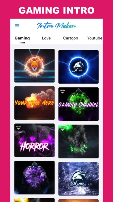 Intro Maker -Video Intro Outro Screenshots