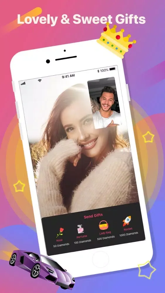 Capturas de tela do Z: Live Random Video Chat Date