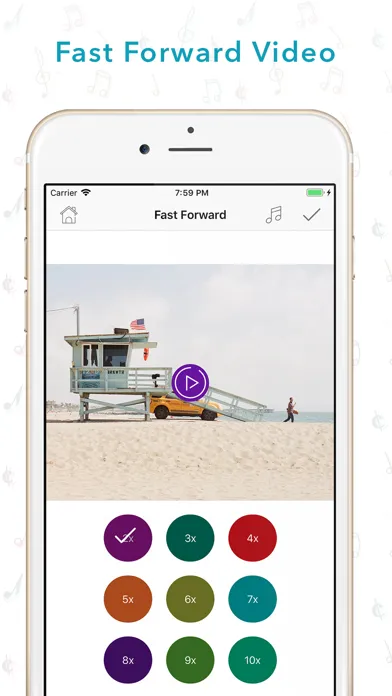 Zrzuty ekranu Video motion editor